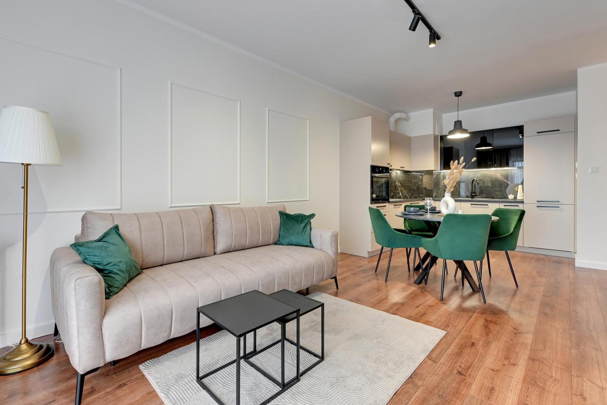 Nadmotlawie Estate Gym, Sauna & Parking By Downtown Apartments Gdansk Exterior foto