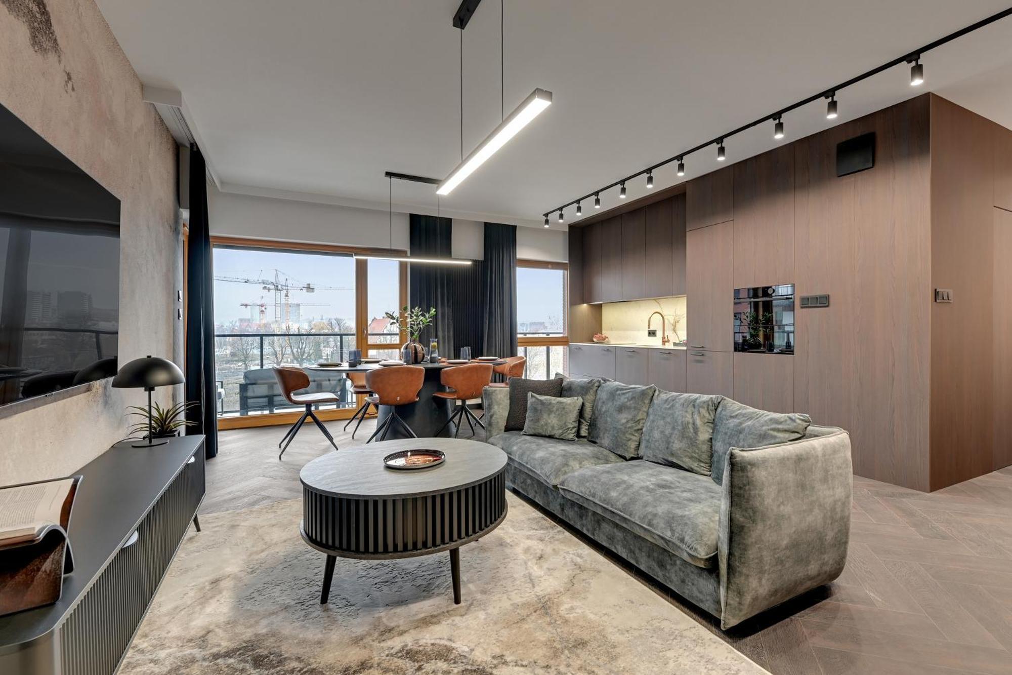 Nadmotlawie Estate Gym, Sauna & Parking By Downtown Apartments Gdansk Exterior foto